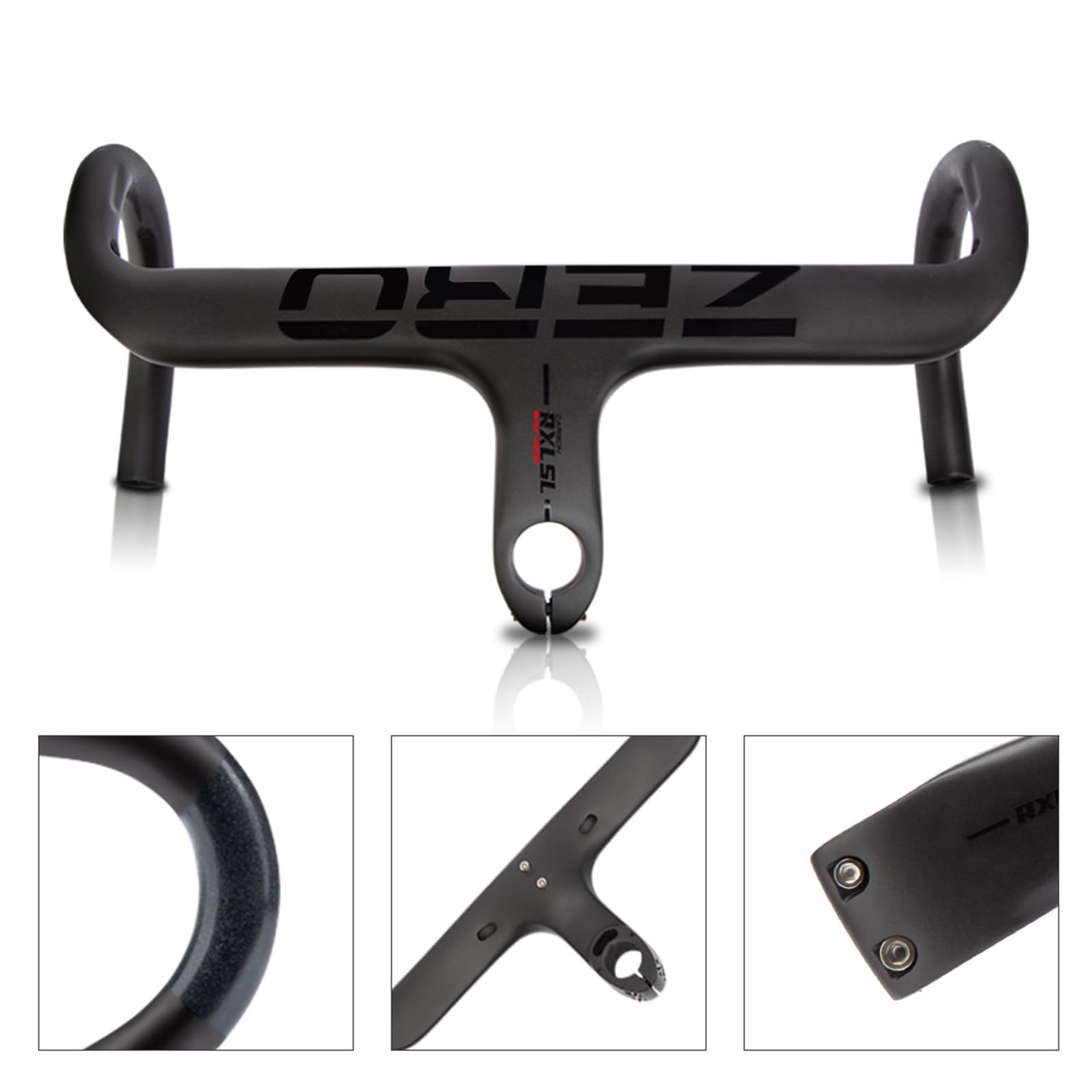 【新品・未使用】カーボン一体型ハンドルバー（中华製）400/100mm約380g Amazon.co.jp: RXL SL 自転車ロードバイクバックドロップ
